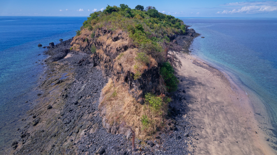 Ilot Bambo vu du ciel
