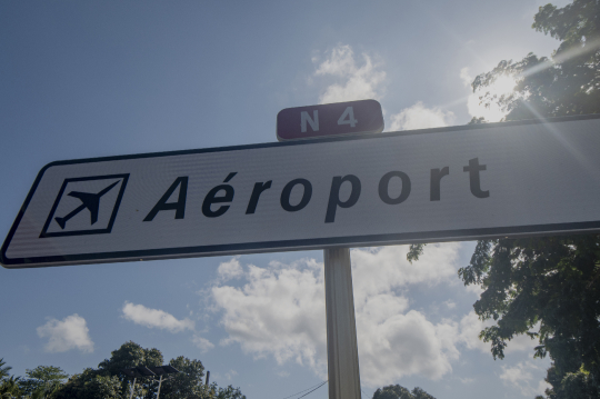 Indication aéroport de Dzaoudzi