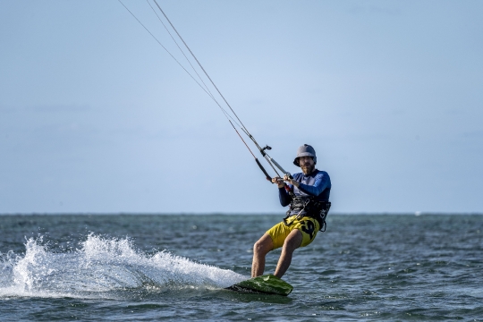 Kitesurf ilot sable blanc-4