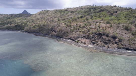 Littoral N'Gouja à la saison sèche