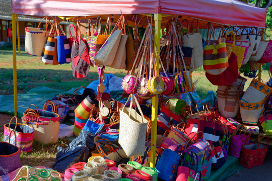 Marché de coconi - Artisanat