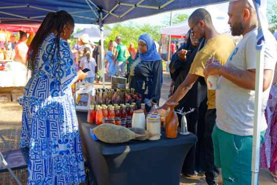 Marché de coconi - Produit de baobab - Mbuyu