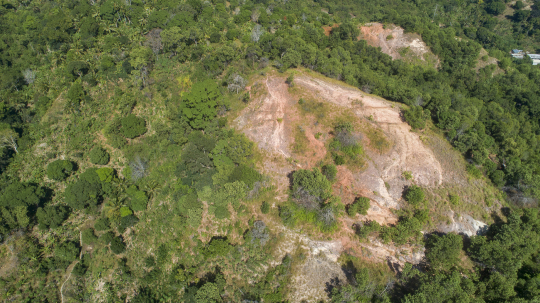 Padza de Chirongui par drone