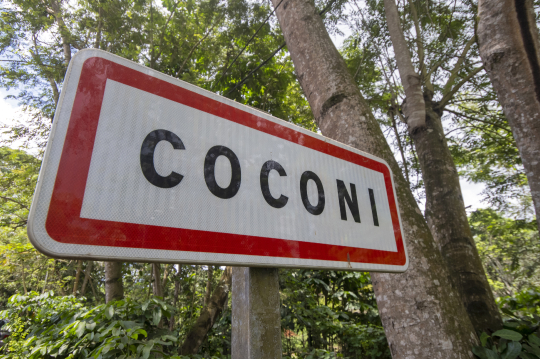 Panneau de commune de Coconi