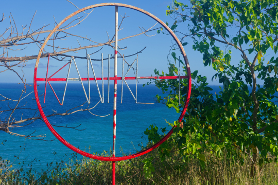 Panneau de Kani Keli - Aire de repos