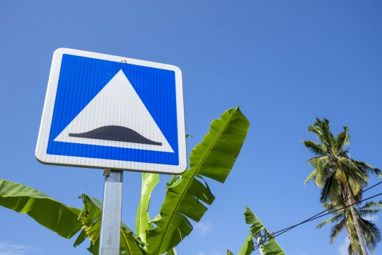 Signalisation dos d'âne