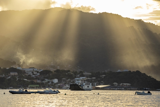 Sunset sur Mamoudzou