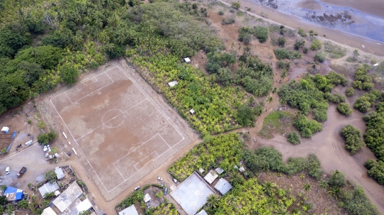 Terrain de foot de Dapani