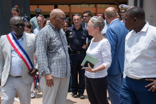 Visite ministérielle - Elisabeth Borne - Janvier 2025